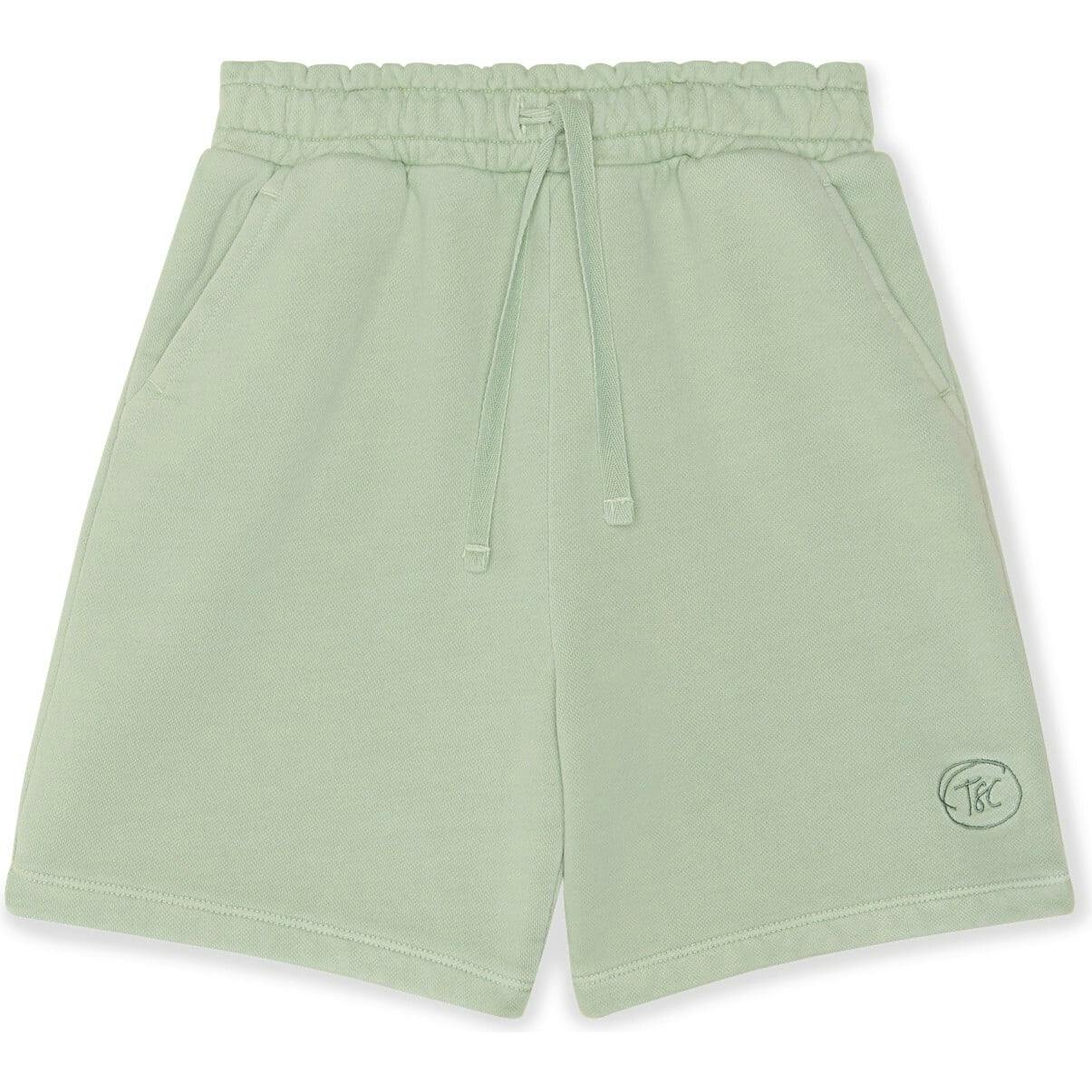 Natural Dye Everyday Shorts in Honeydew