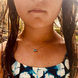 Kids Mikki Blue Eye Necklace