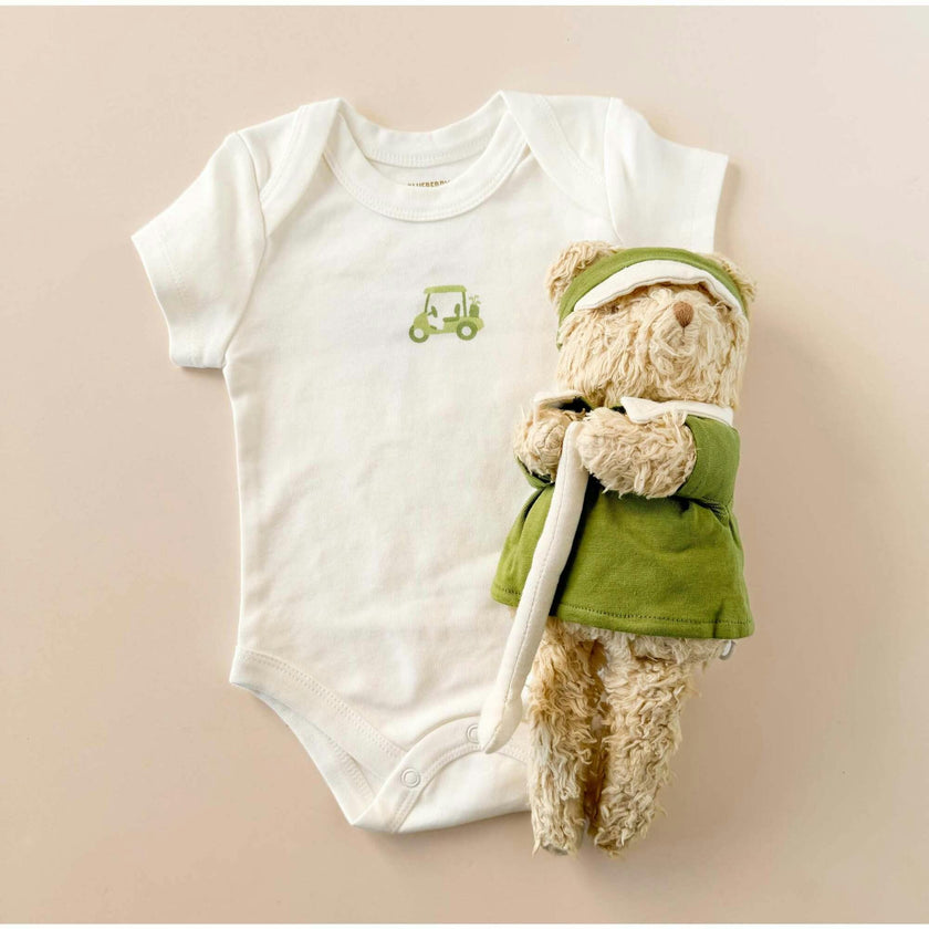 Walter Bear Plush Toy and Golf Onesie Set