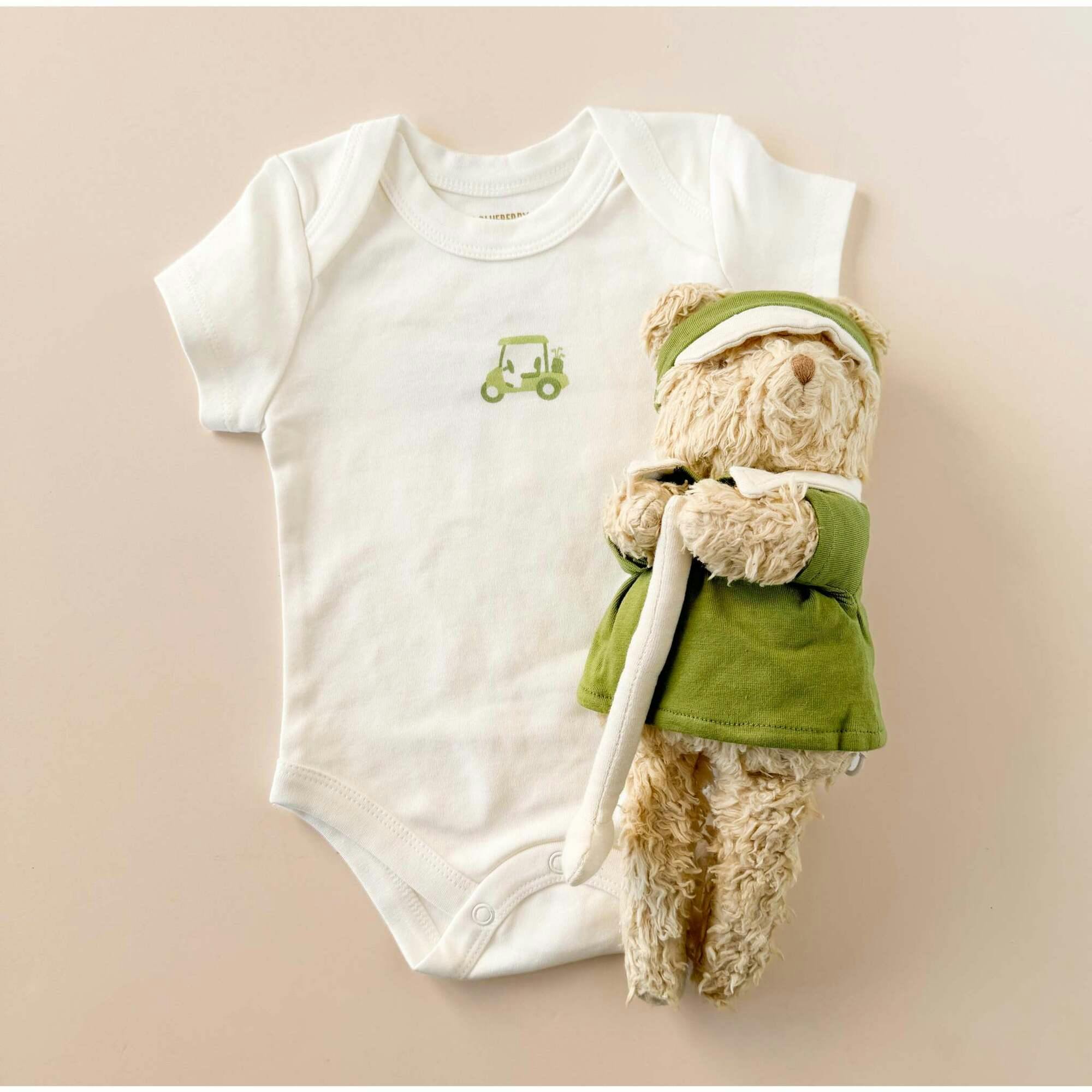 Golf Bear Plush and Onesie Set