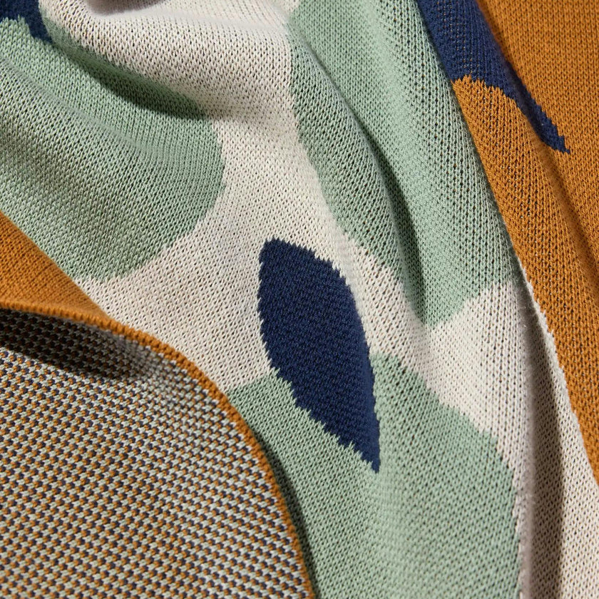 Breakfast Knit Blanket