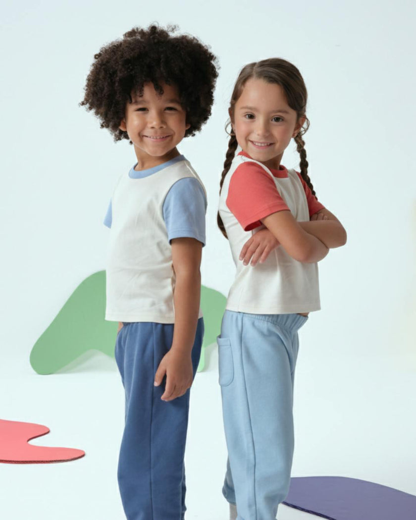 Kids Tee - Colorblock