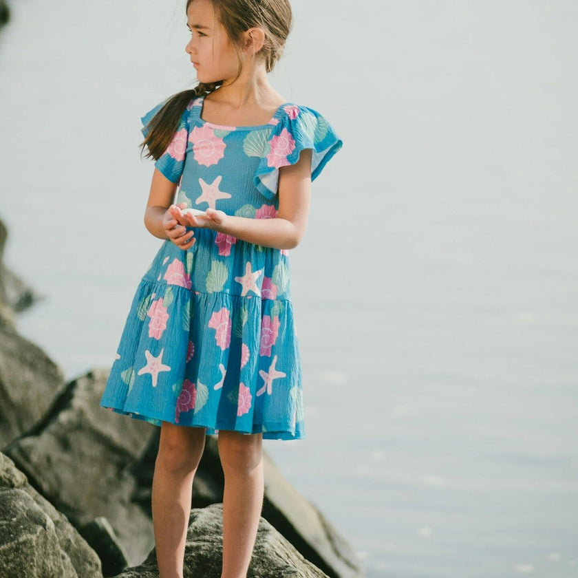 Crinkle Jersey Dress