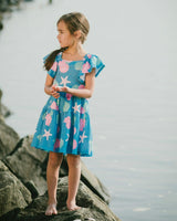 Crinkle Jersey Dress