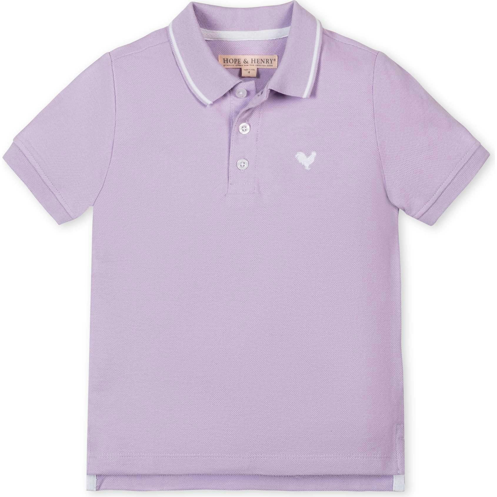 Organic Short Sleeve Knit Pique Polo Shirt