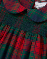 Girl's Brushed Twill Eloise Nightgown in St. James Tartan