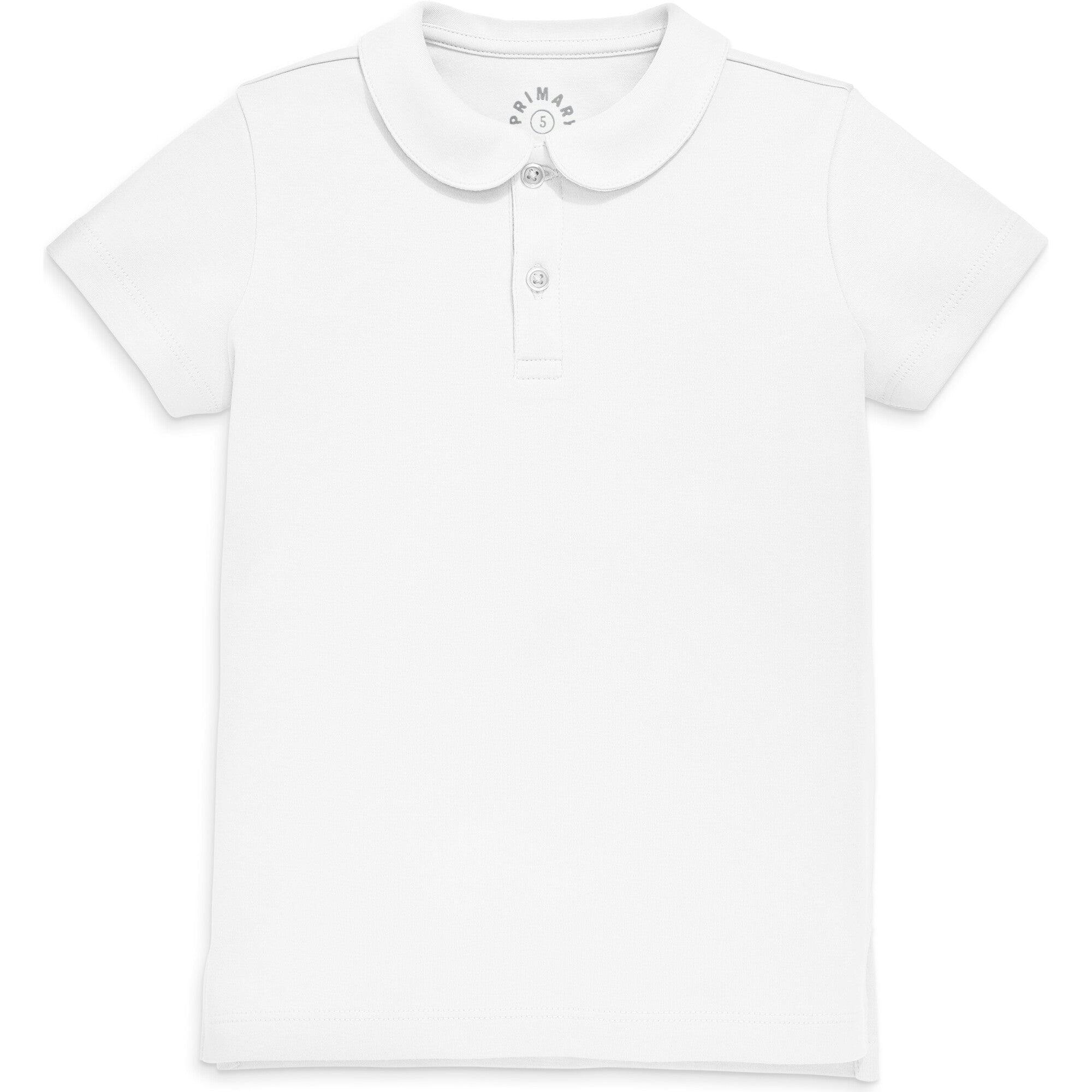 Kids short sleeve peter pan polo