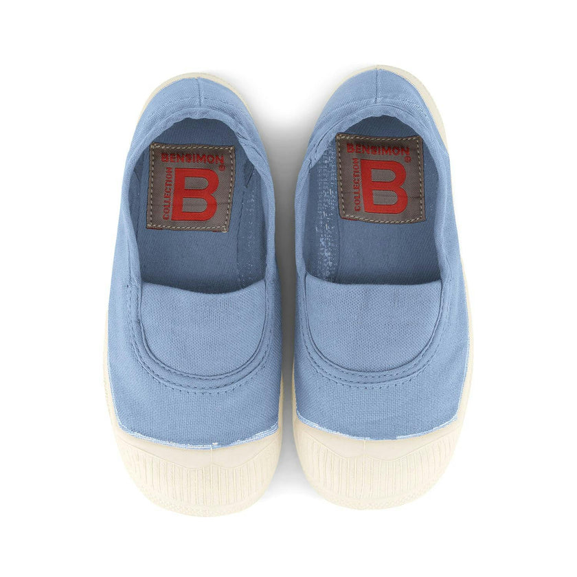 BENSIMON Kids -  Elastic Tennis Shoes - Denim