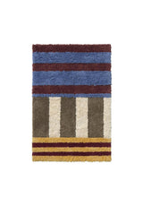 Washable Rug Color On Indigo Blue