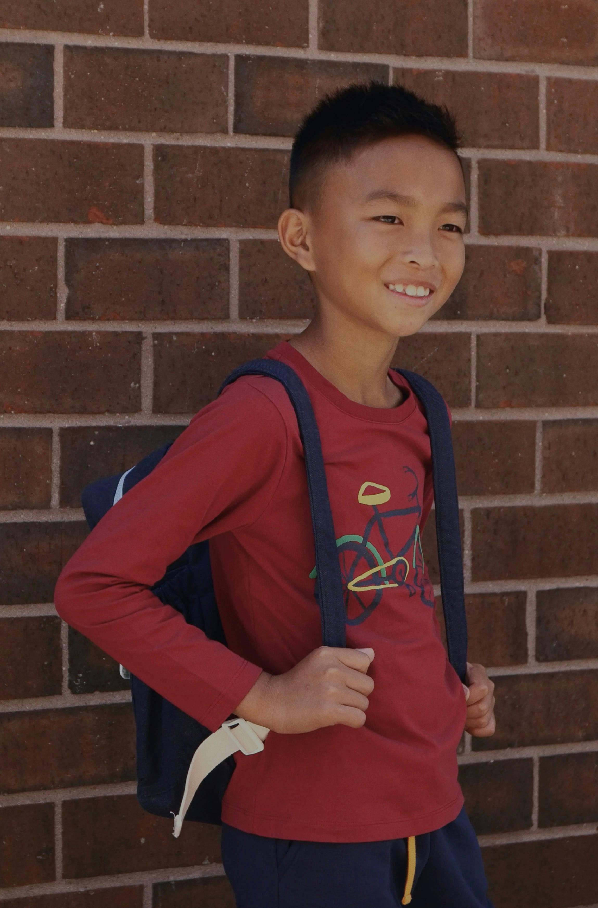 Recycled Cotton Bicyclette Kid T-shirt