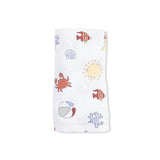 Sunny Sandcastles - Swaddle Blanket