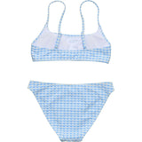 Seaside Gingham Teen Crop Bikini