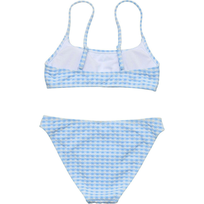 Seaside Gingham Teen Crop Bikini