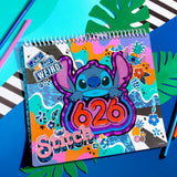 Disney Stitch: Color & Collage Design Set