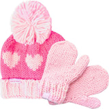 Hearts Bobble Hat