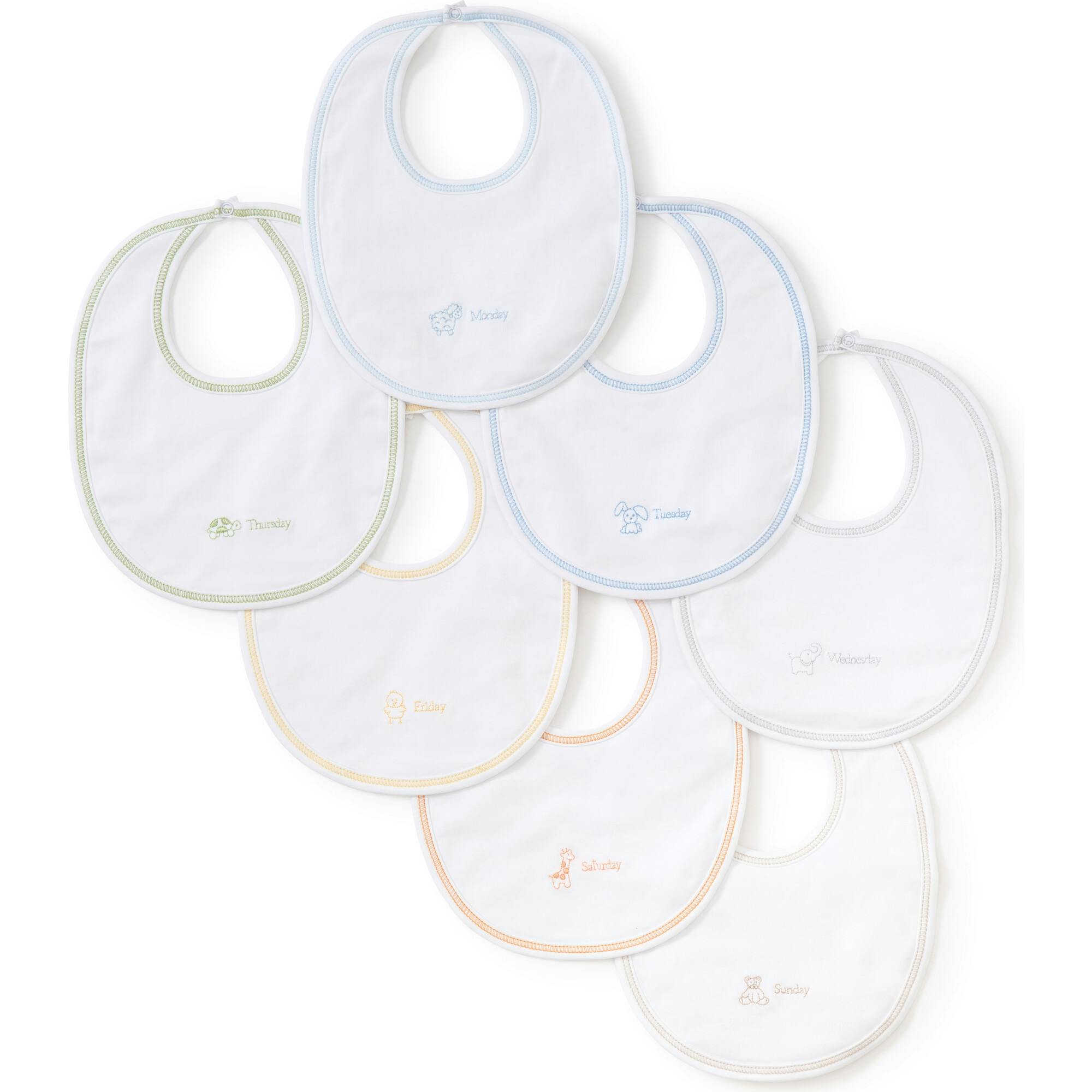 Boys Days of the Week Bibs Set