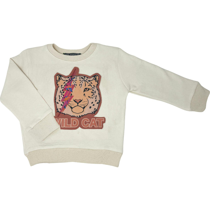 Wild Cat Sweatshirt - Unisex for Boys and Girls