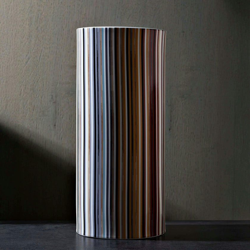 High Vase Stripes  Jenkins 148 Diam. 6.3"