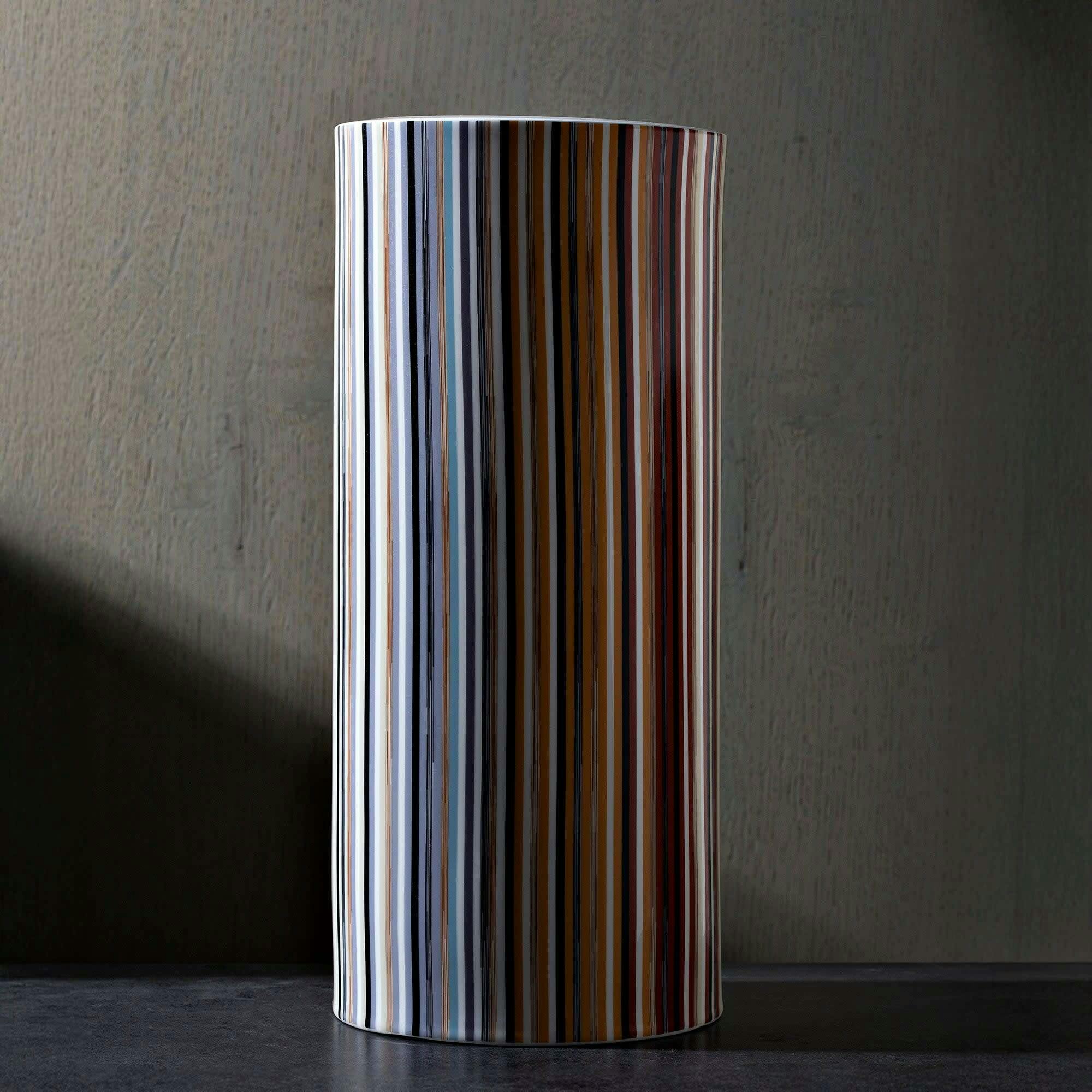 High Vase Stripes  Jenkins 148 Diam. 6.3