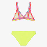 Yellow Crochet Trim Bikini