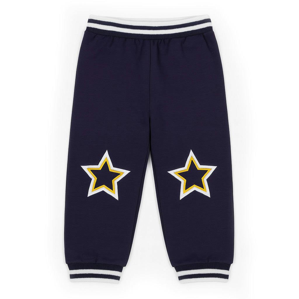 French Terry Pants With Stars