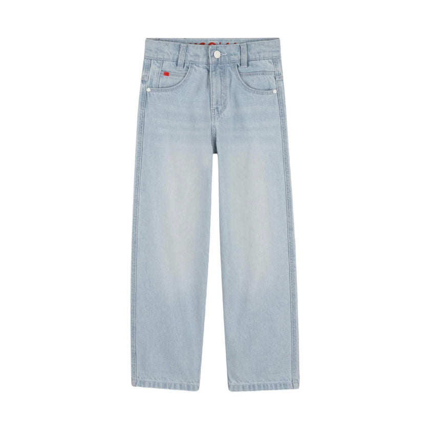 Blue Five-Pocket Trousers