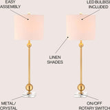 Hollis 34" Metal LED Table Lamp