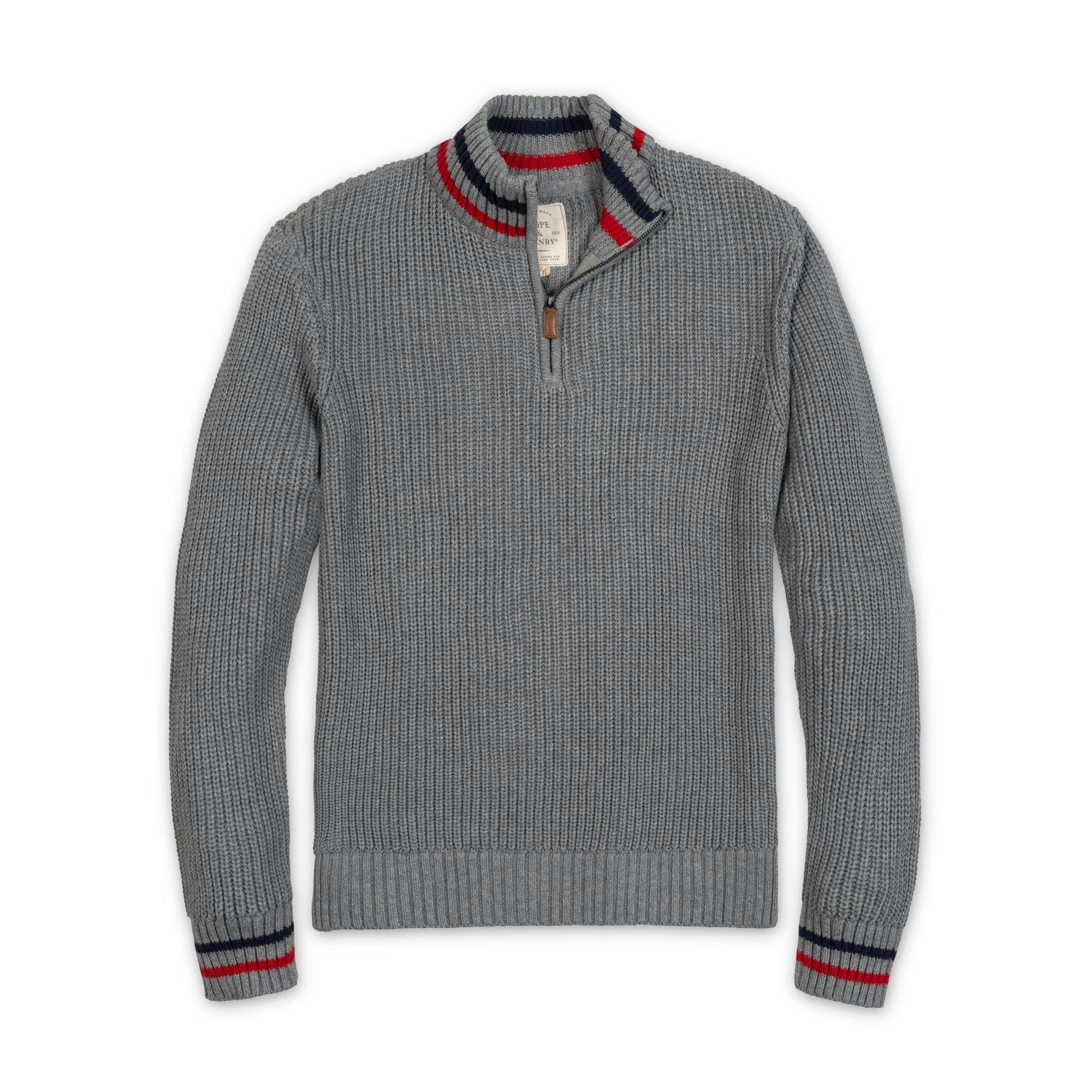 Organic Half Zip Pullover