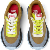 Kids Drift Trail Leather & Nubuck Vintage Twins Sneakers, Brown
