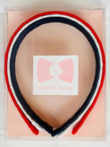 Red, White & Blue Bold Set of three headbands