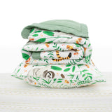 Cotton Muslin Toddler Bedding 3 Piece Set - Mighty Jungle