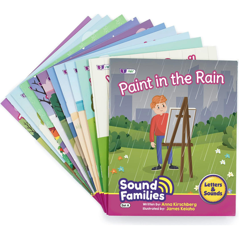 Decodable Readers Sound Families Long Vowel Fiction Phase 5.5