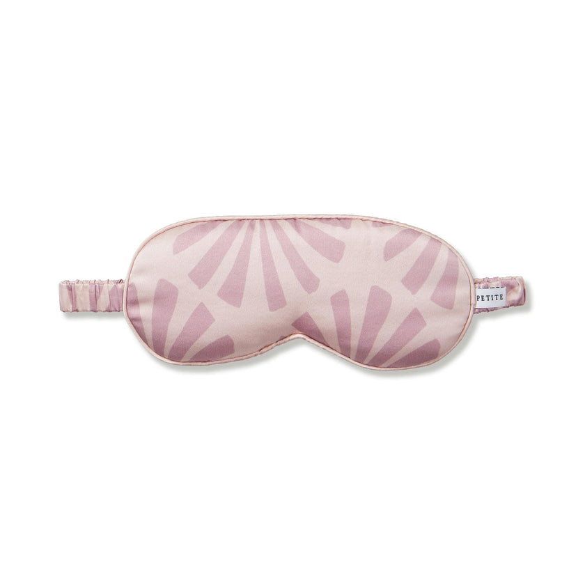 Women's Silk Sleep Mask in Blush Tide