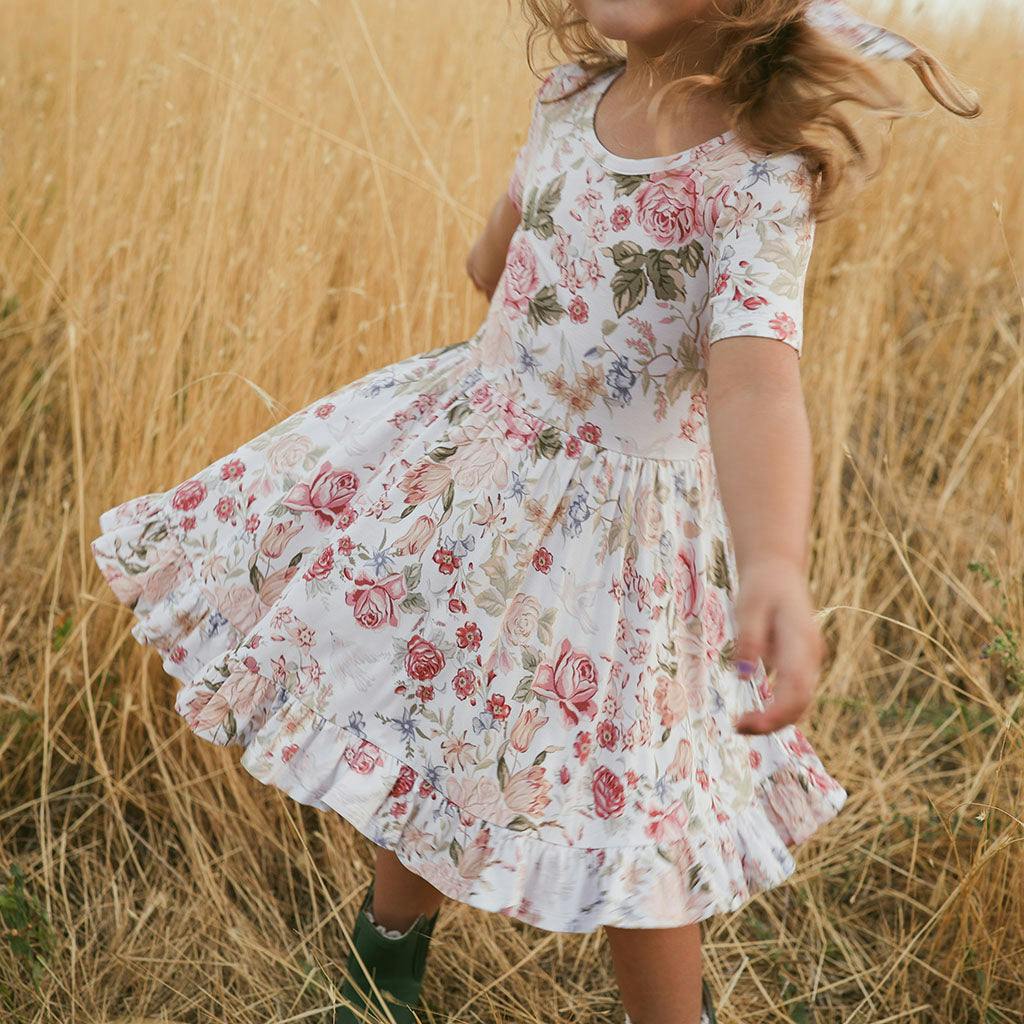 Kristiana Ruffled Twirl Dress