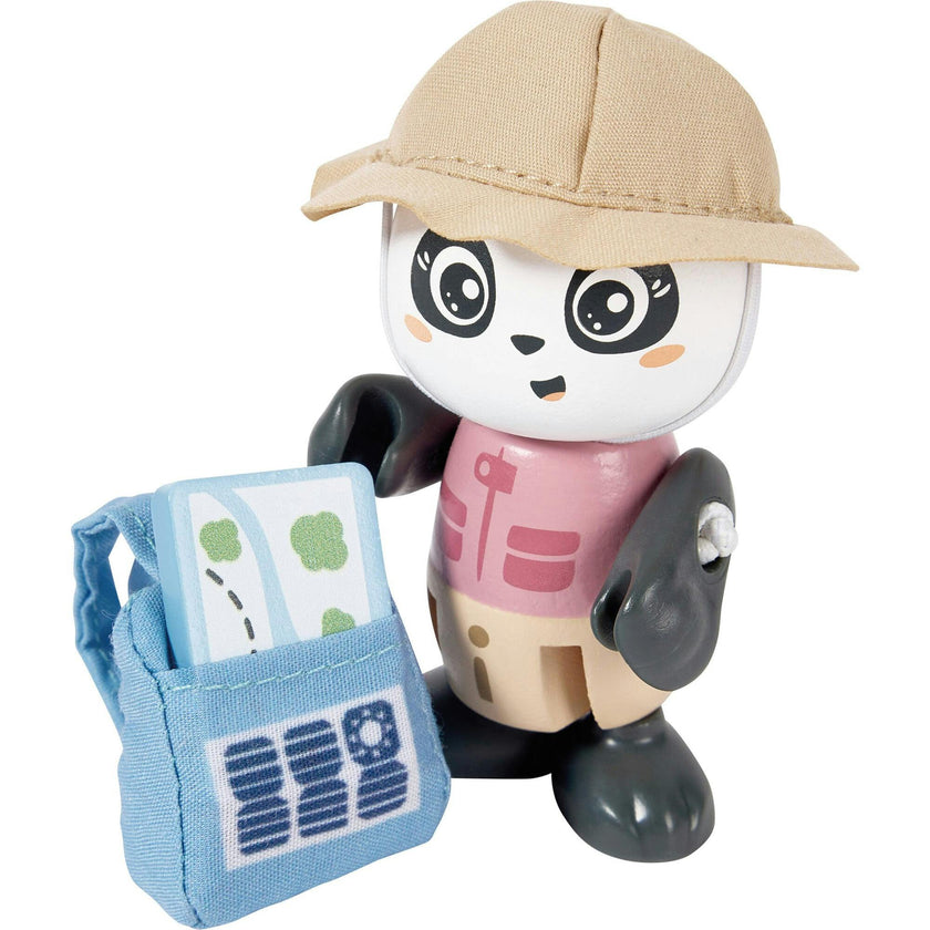 Hape: Sam & Pam Set - 2 Articulated Toy Figurines