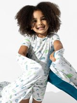 Tennis Bamboo Kids Pajama Short Set