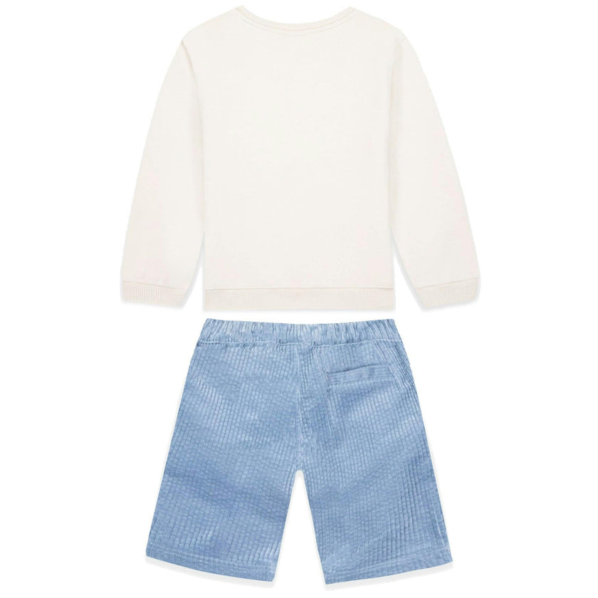BONTON Fish & Chips Baby Set - Milk