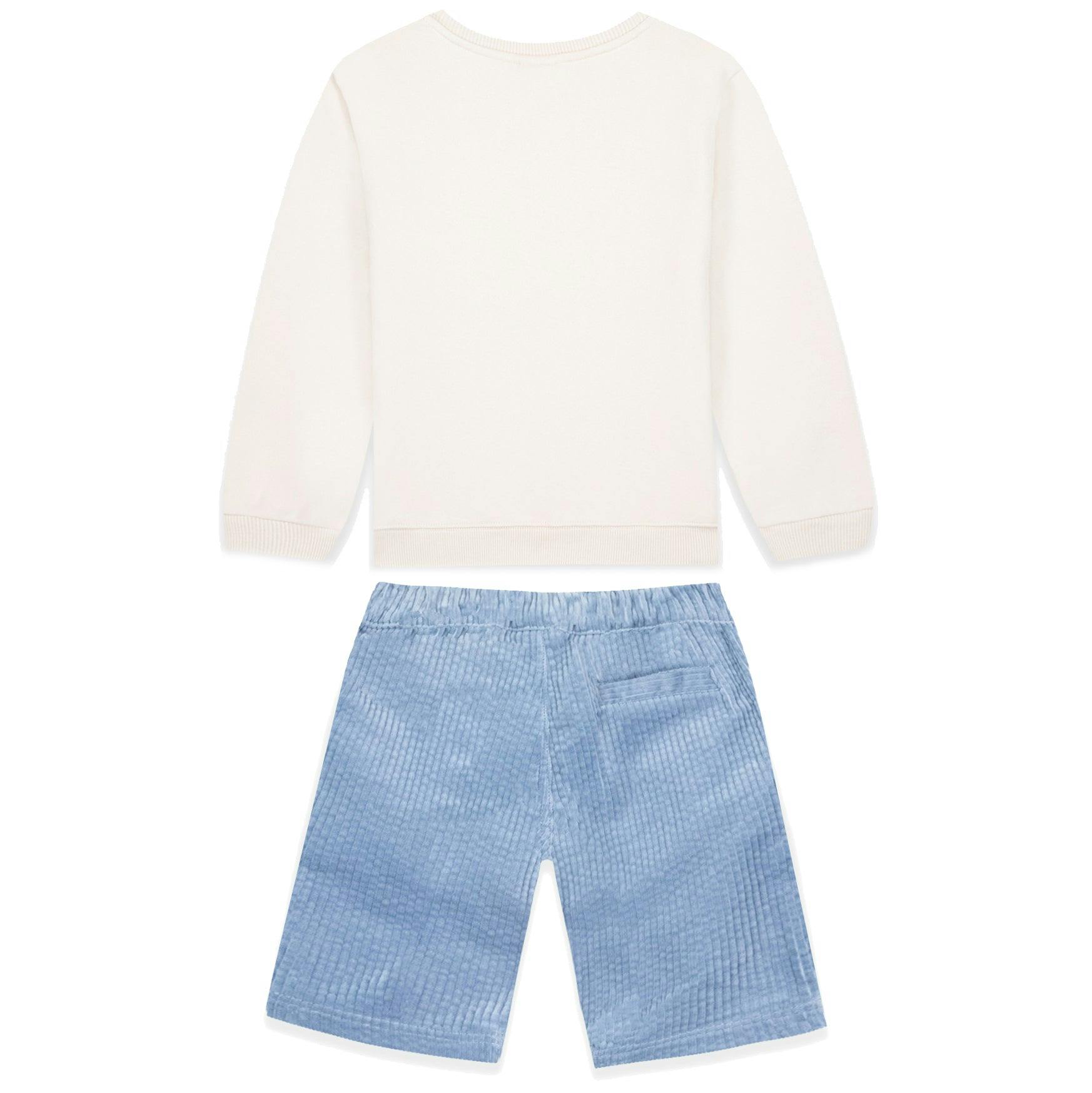BONTON Fish & Chips Baby Set - Milk