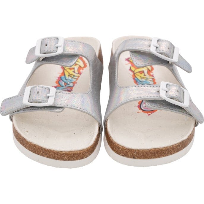 NOA MERMAID DOUBLE BUCKLE SANDAL, Pink