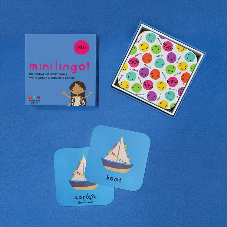 Minilingo, Greek/English Flashcards