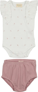 Ruffle Onesie & Bloomers Set