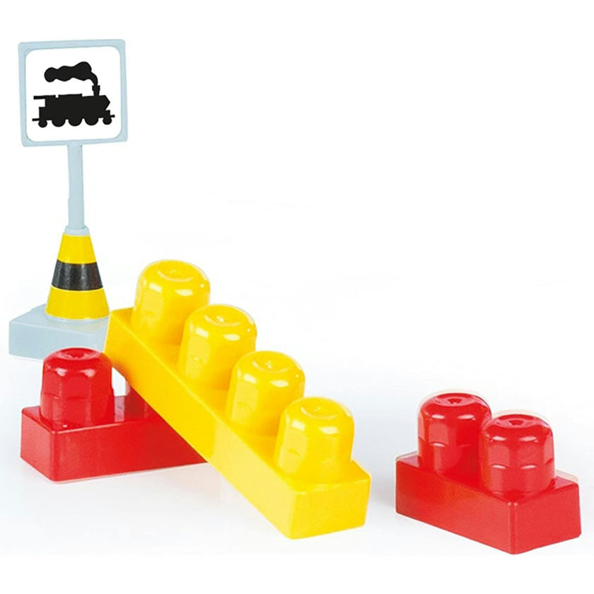 Dolu: Train Set - 89 Pcs - Blocks Assembly Station & Tracks