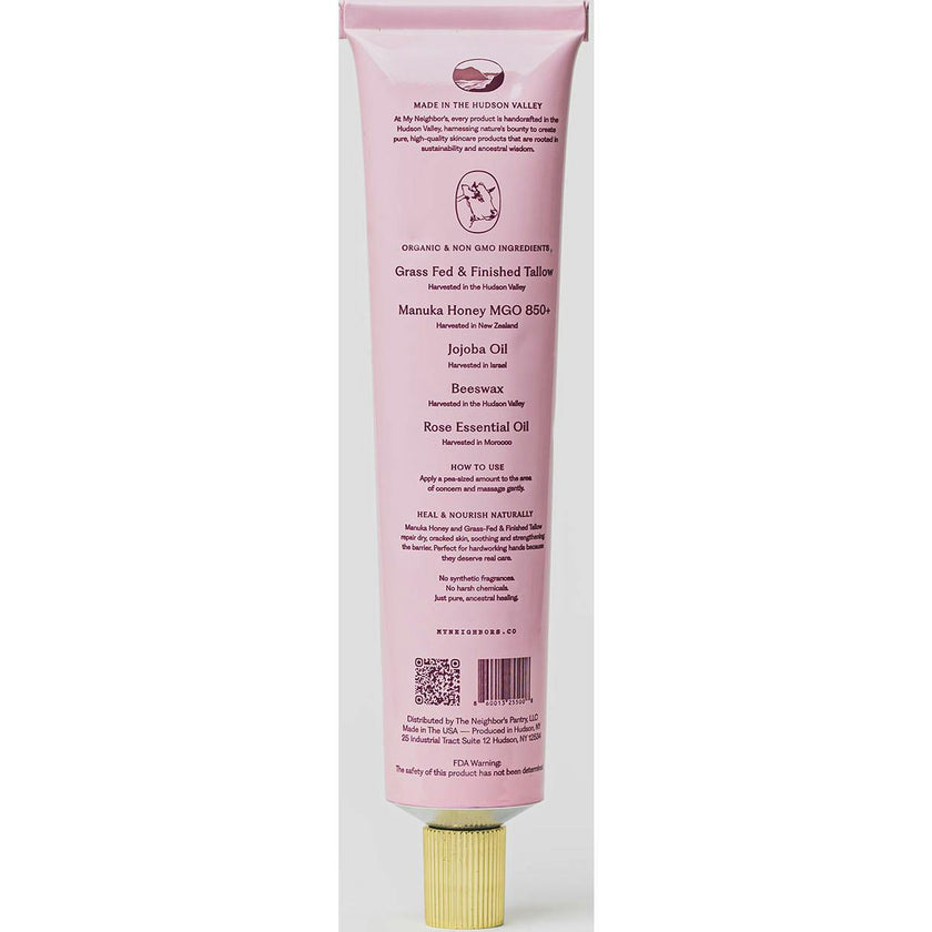 Manuka Honey & Rose Tallow Hand Balm