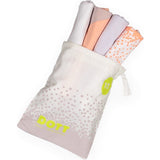 *Exclusive* Baby Girl Sleeveless 4pc Onesie Set