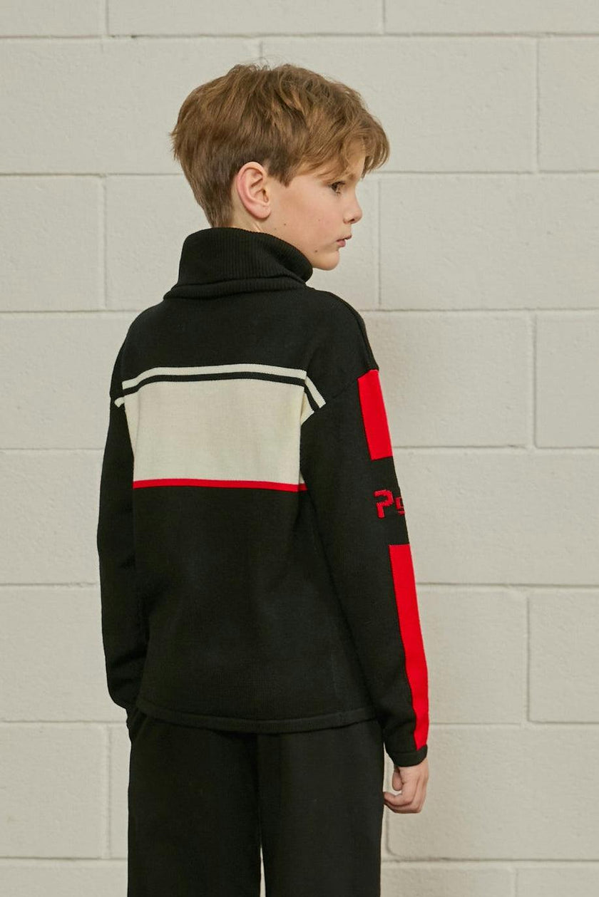Alpine Ski Sweater in Wool Blend