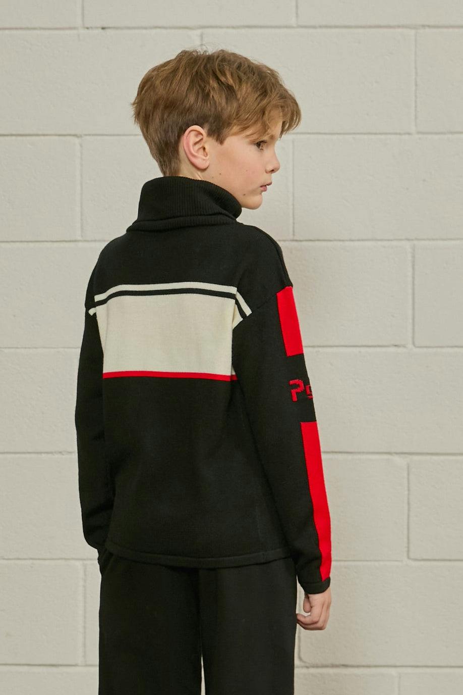 Alpine Ski Sweater in Wool Blend