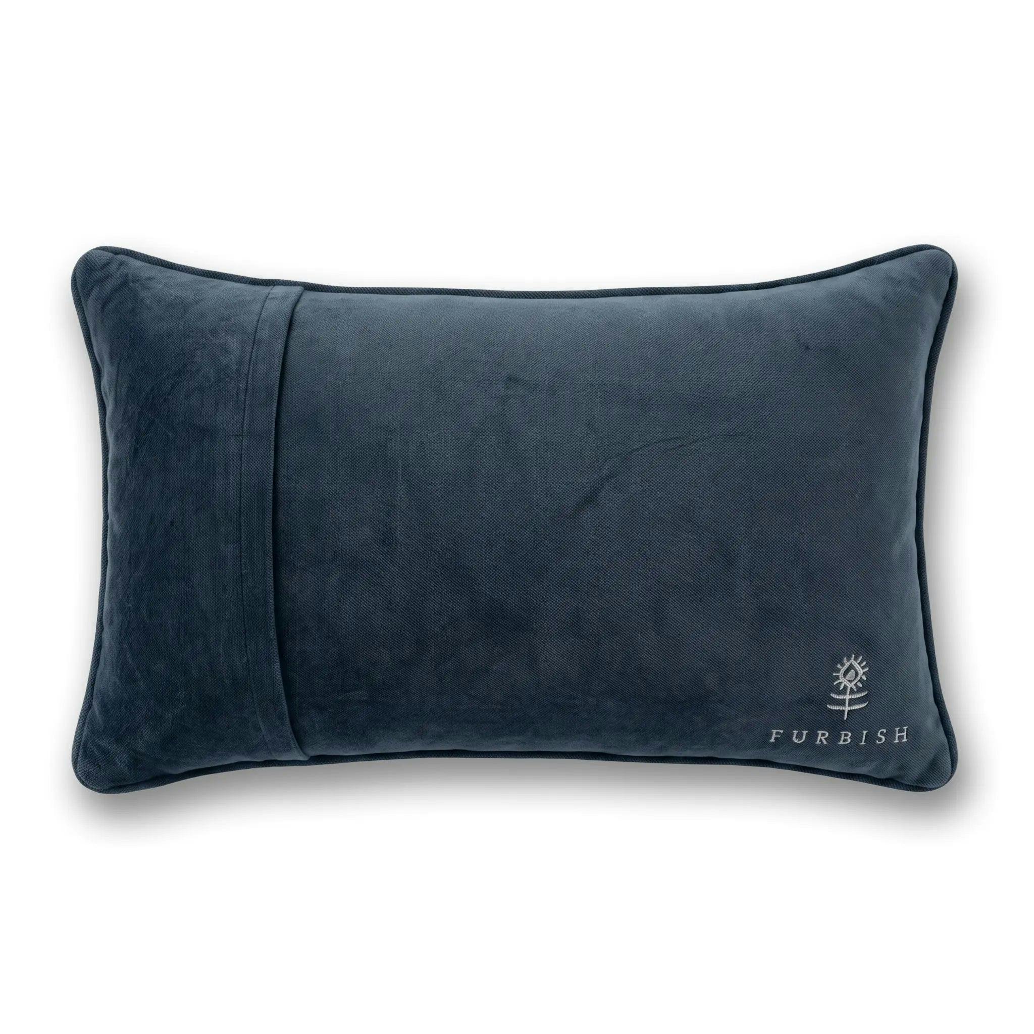 Man In Finance Needlepoint Pillow