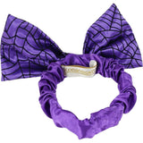 PURPLE SPIDER WEB HEADBAND, Purple