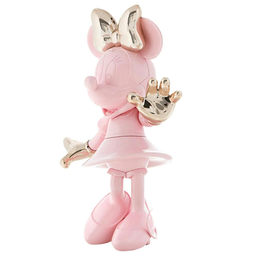 Minnie WELCOME Pastel Pink & Gold 12in