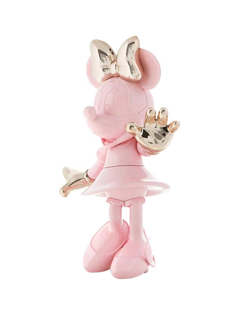 Minnie WELCOME Pastel Pink & Gold 12in